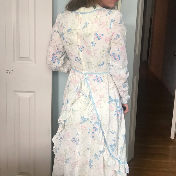 SOLD Gunne Sax style prairie maxi size XS - Picture 6 of 8